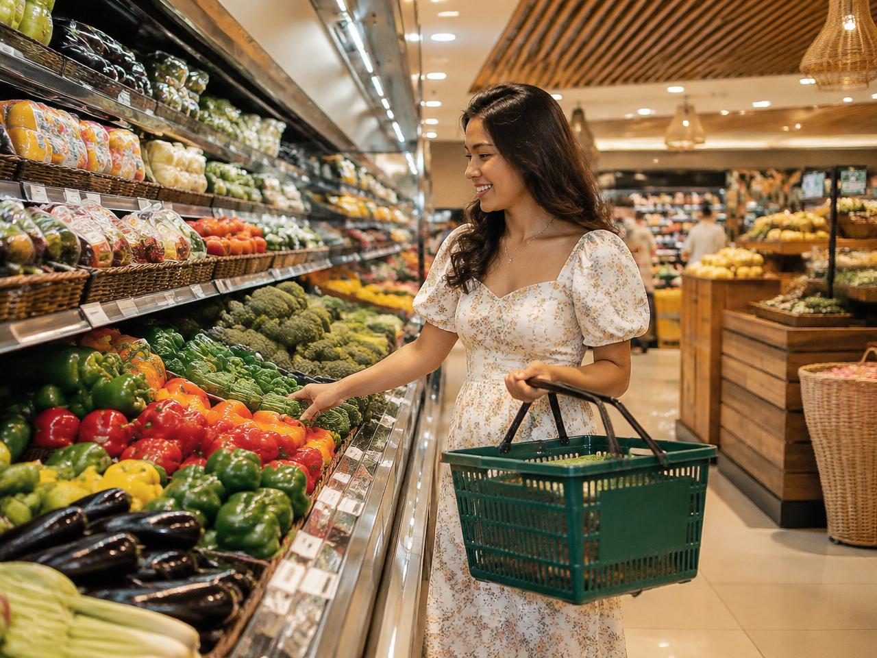 Yashano Mall Naga — Fresh produce at the grocery