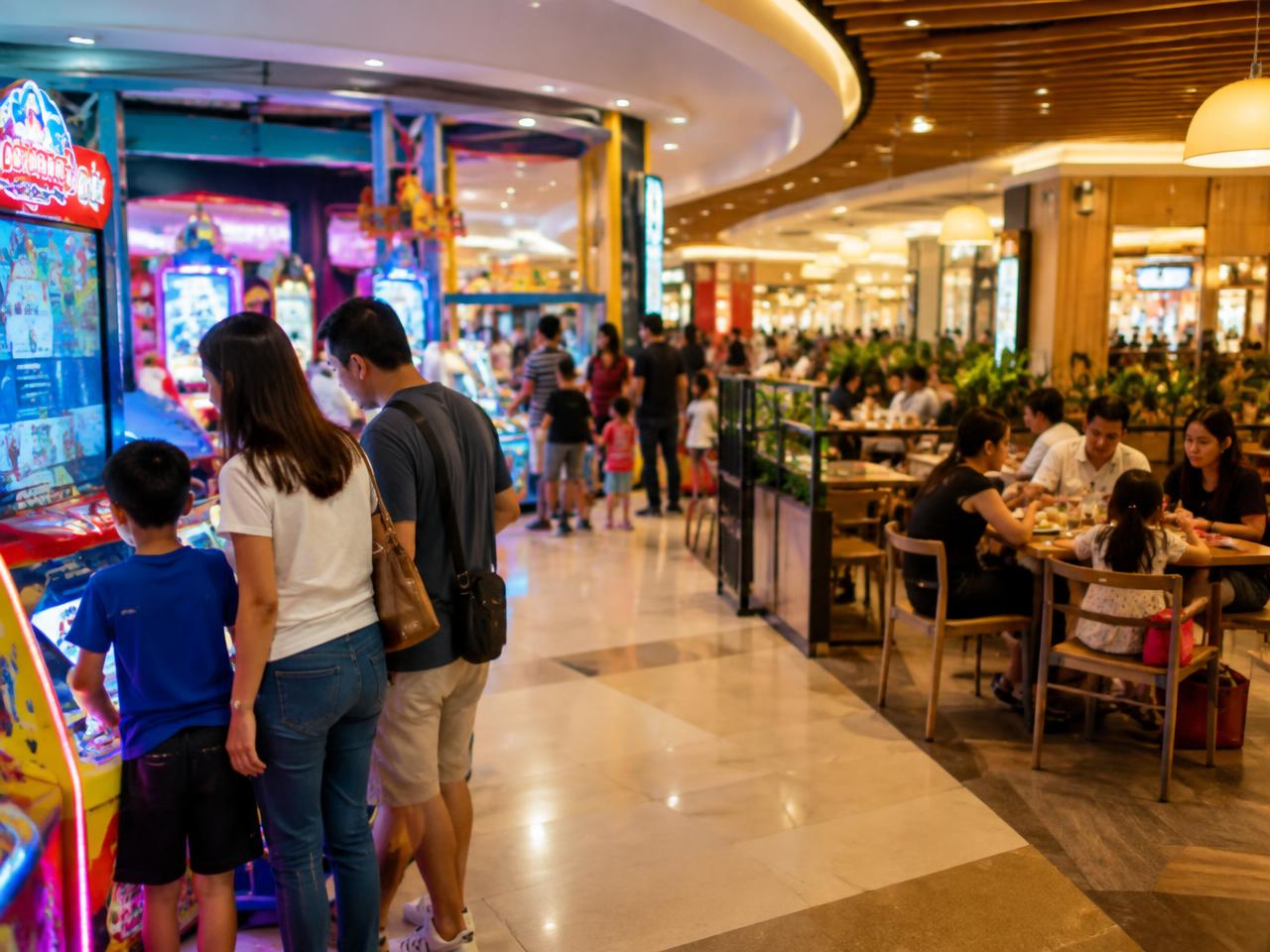 Yashano Mall Naga — Arcade fun and casual meals